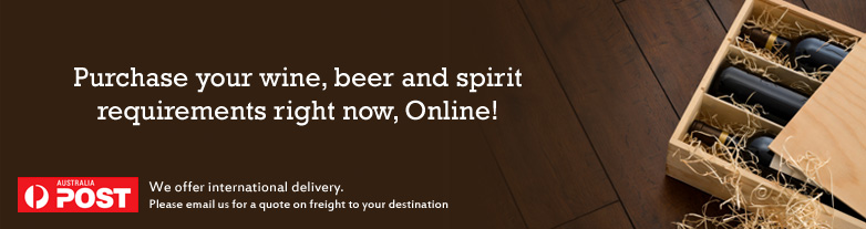 Purchase your wine, beer and spirit requirements right now, Online!